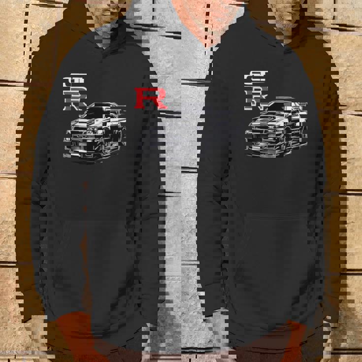 Gt R 34 レーシング ドラグ ドリフト Jdm Japan ストリートスポーツカー パーカー ライフスタイル