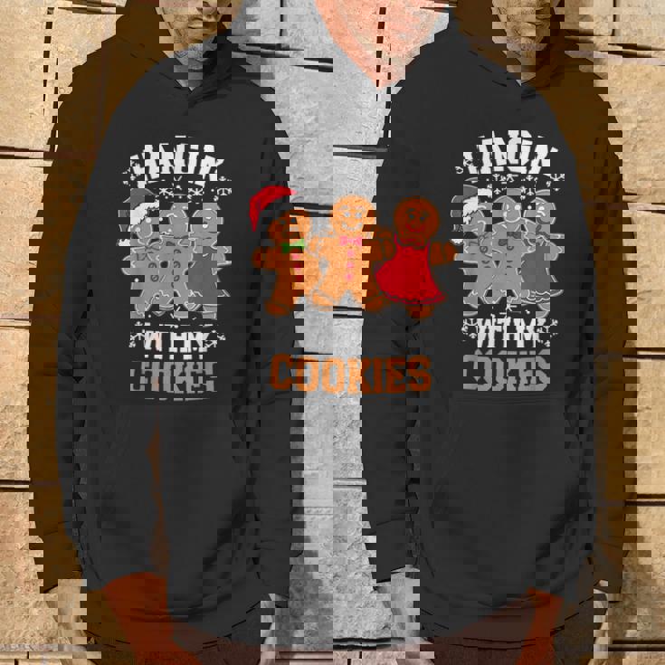 Hangin With My Cookie シャツ メンズ レディース ジンジャーブレッド クリスマス パーカー ライフスタイル