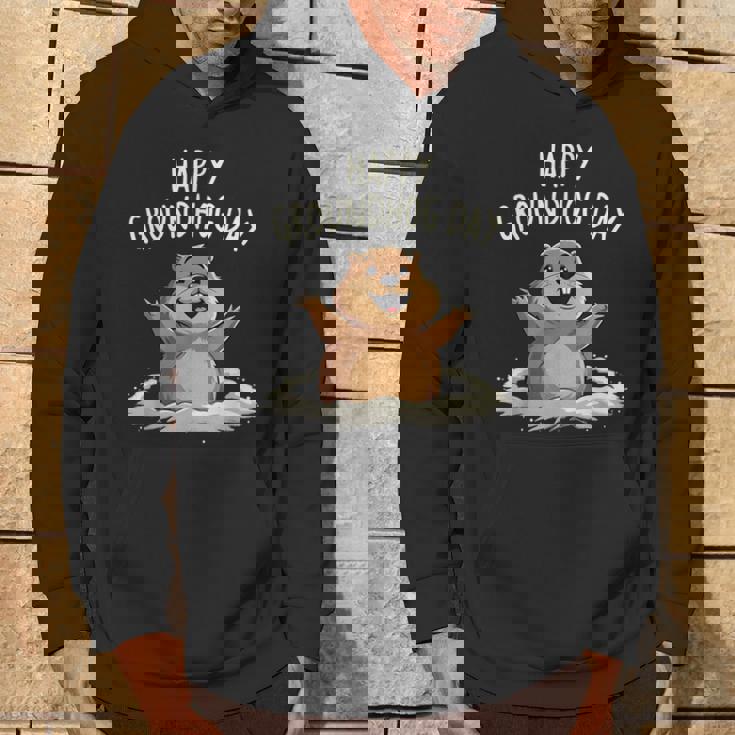 Happy Groundhog Day 2025 メンズ レディース キッズ パーカー ライフスタイル