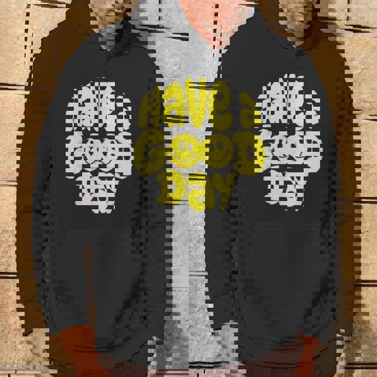 Have A Good Day レトロ ハッピーフェイス 90年代 スマイルフェイス 美学 パーカー ライフスタイル