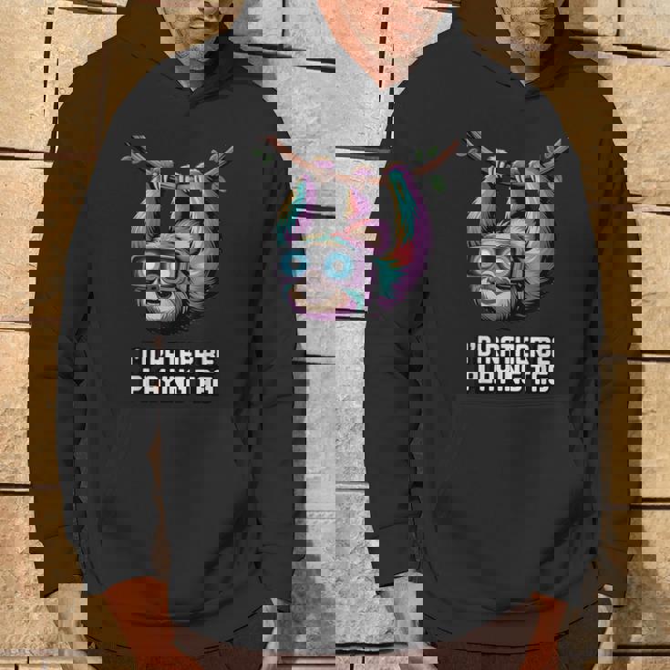 I'd Rather Be Playing Tag パーカー ライフスタイル