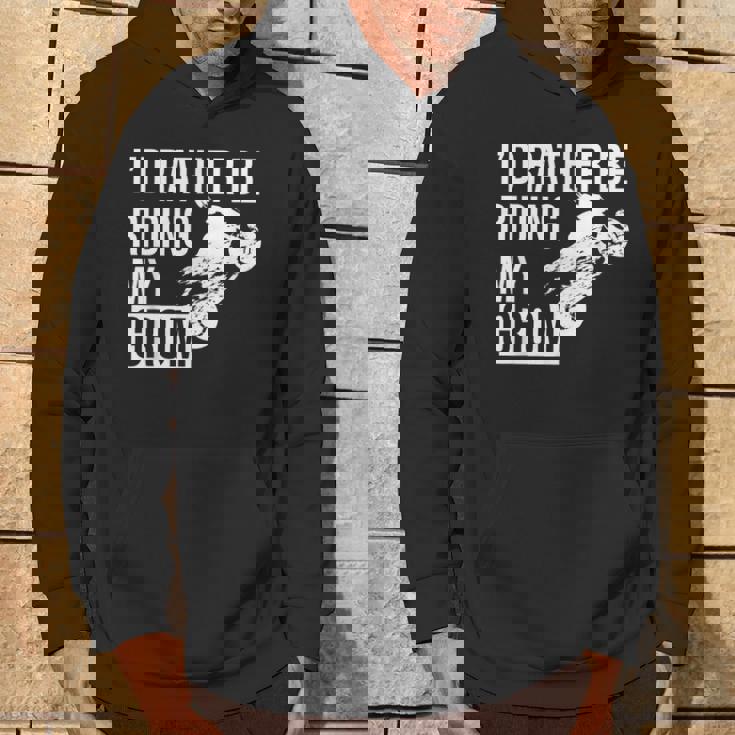 I'd Rather Be Riding My Grom パーカー ライフスタイル