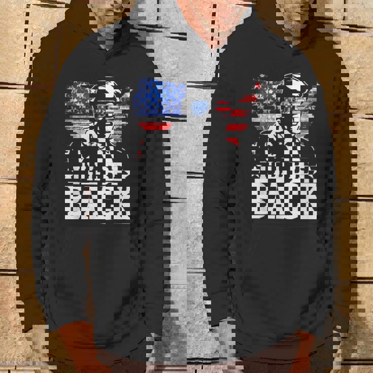 I'll Be Back Trump 2024 アメリカ大統領選挙トランプ パーカー ライフスタイル