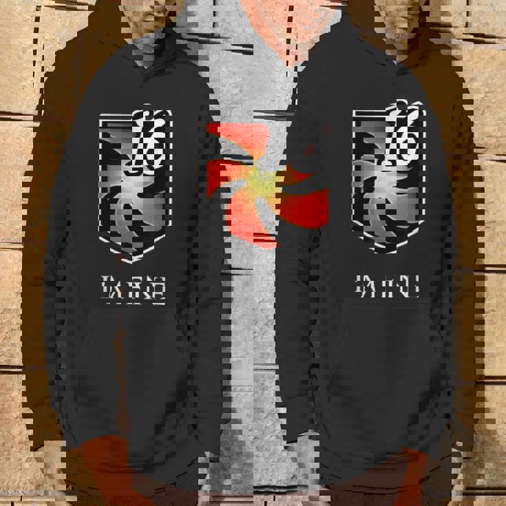 I'm Fine 脆弱性スタックス ファンタジー Mmorpg パーカー ライフスタイル