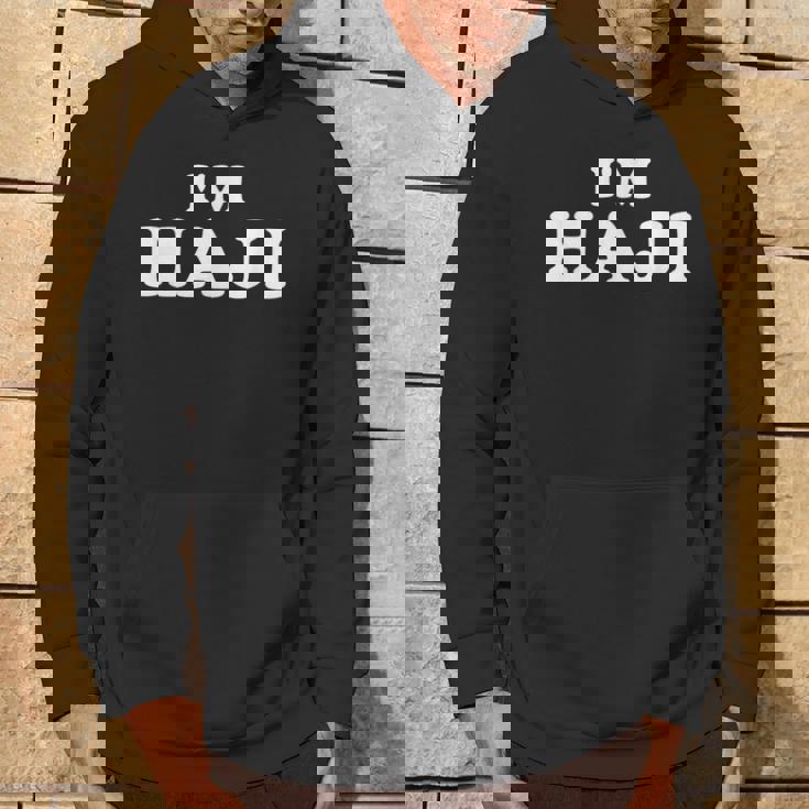 I'm Haji、My Name Is Haji、I Am Haji、パーソナライズ パーカー ライフスタイル