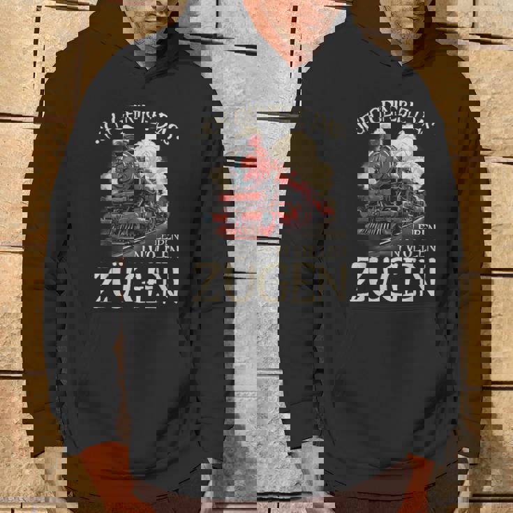 Ich Genieße Das Leben Inollen Zügen 通勤鉄道 パーカー ライフスタイル