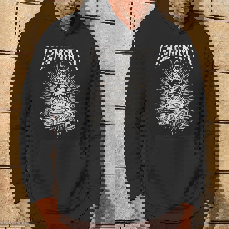 Illuminati New World Order イルミナティ新世界秩序デザイン、プロビデンスの目 パーカー ライフスタイル