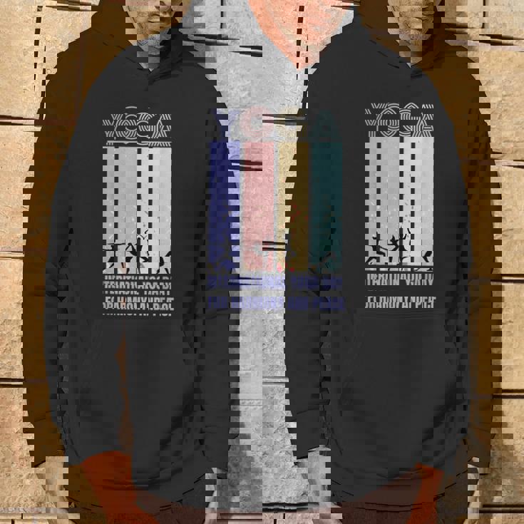 International Yoga Day For Harmony And Peace パーカー ライフスタイル