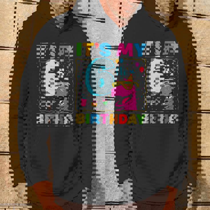 It's My 6Th Birthday Happy 6Ix Year T-Rex 恐竜 面白い パーカー ライフスタイル