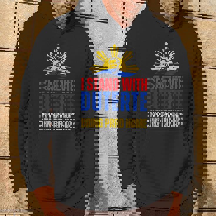 Itand With Digong Duterte Prrd Du30 フィリピン国旗 パーカー ライフスタイル