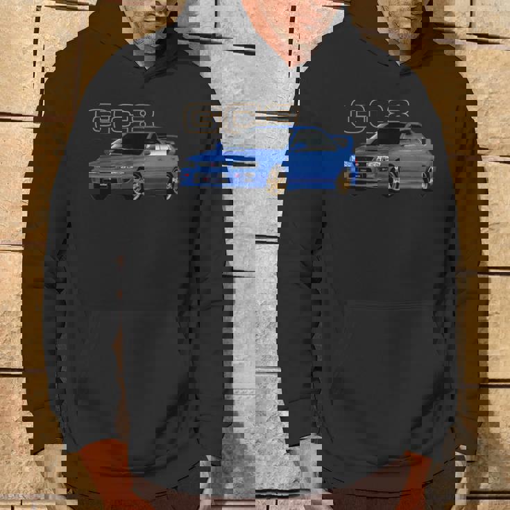 Jdm Rally Blue Car Gc8 バージョン5 パーカー ライフスタイル