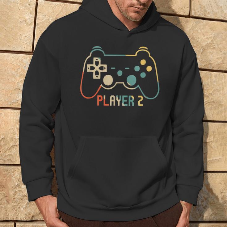Jugador 1 Jugador 2 Pareja De Juegos A Juego Sudadera Estilo de vida