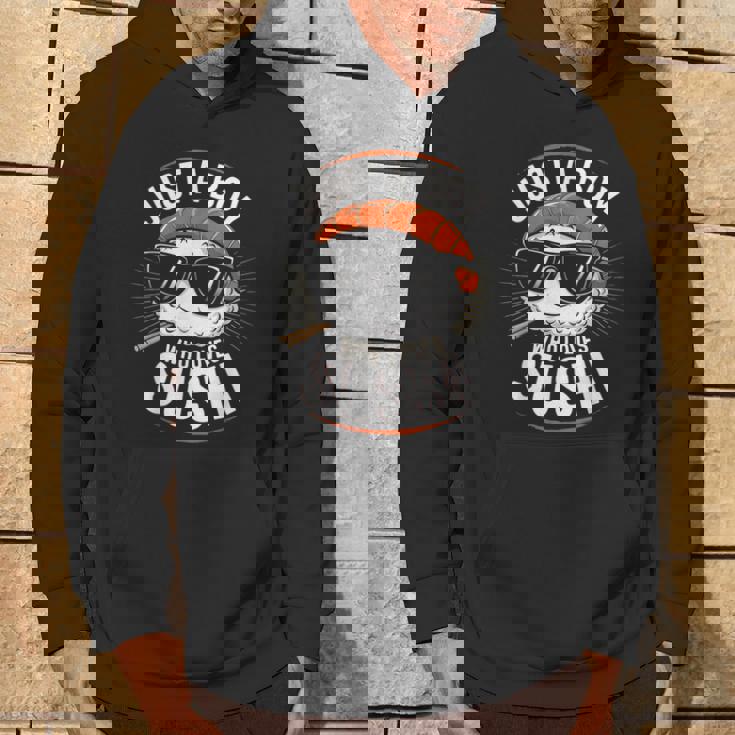 Just A Boy Who Lovesushis ushi Lover キッズ ボーイズ ティーン パーカー ライフスタイル