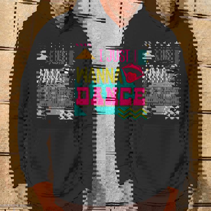 I Just Wanna Dance Lovers ファニーダンシングファン レトロダンサー パーカー ライフスタイル