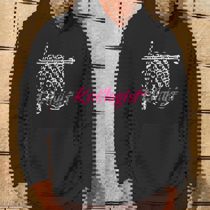 Knitlogist おもしろ編み物 パーカー ライフスタイル