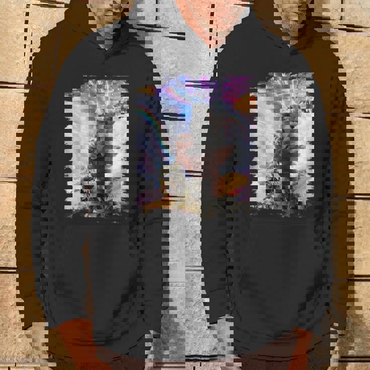 Laser Eyespace モルモット 猫 ナマケモノ 恐竜 パーカー ライフスタイル