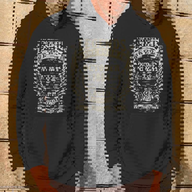 Legend Were Born In 1964 60歳の誕生日プレゼント 男性用 10月 パーカー ライフスタイル