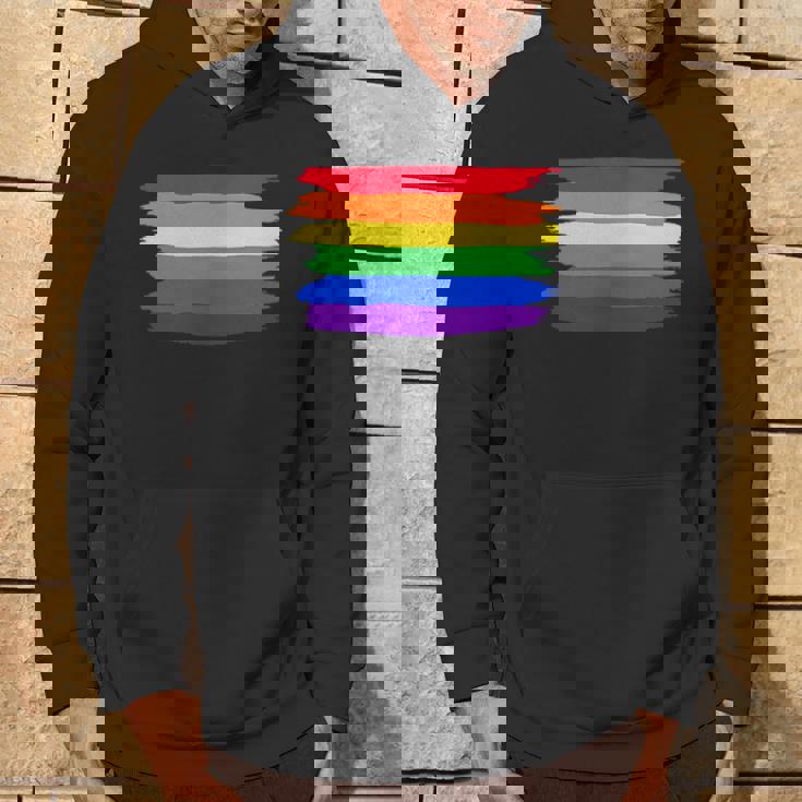 Lgbt ハートにレインボーフラッグ パーカー ライフスタイル