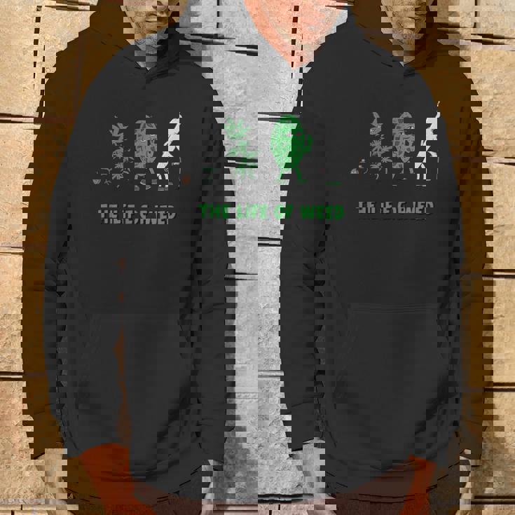 Life Of Weed マリファナ 大麻の引用句 パーカー ライフスタイル