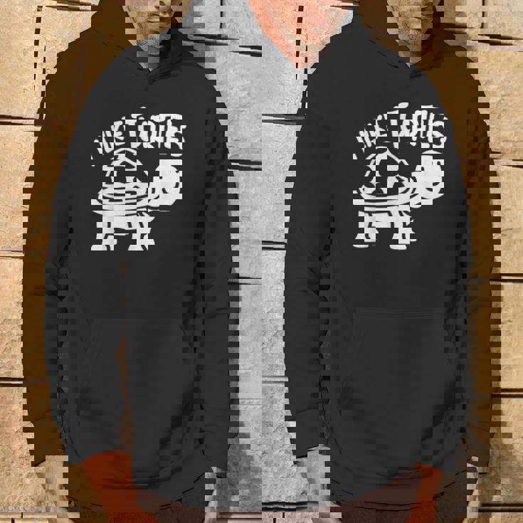 I Like Turtles かわいい 亀 愛 亀 海 動物 好き パーカー ライフスタイル