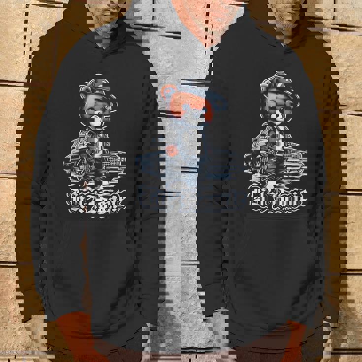 Lil Homie Lowrider かわいいテディベア ヒップホップ ローライダー チカーノ パーカー ライフスタイル