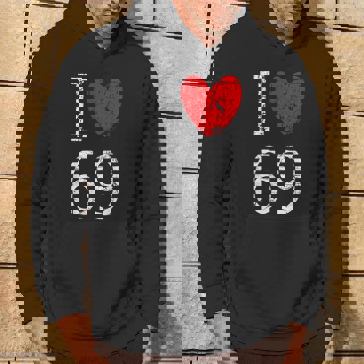 I Love 69 パーカー ライフスタイル