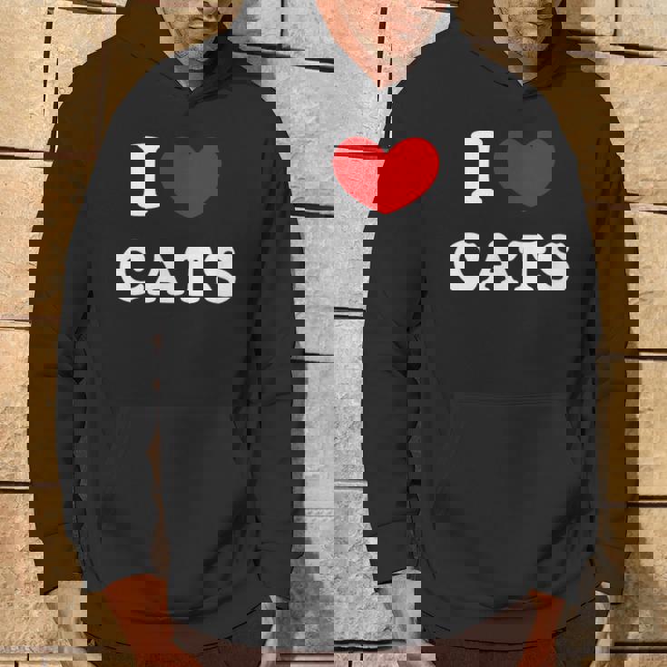 I Love Cats I Heart Cats パーカー ライフスタイル