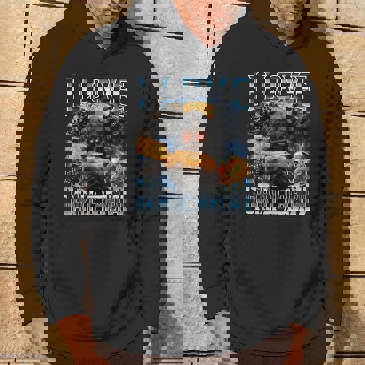 I Love Garlic Bread パーカー ライフスタイル