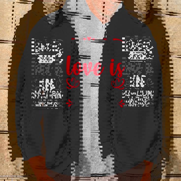 Love Is Patient But Y'all Make Me Lose My Mind Faith パーカー ライフスタイル