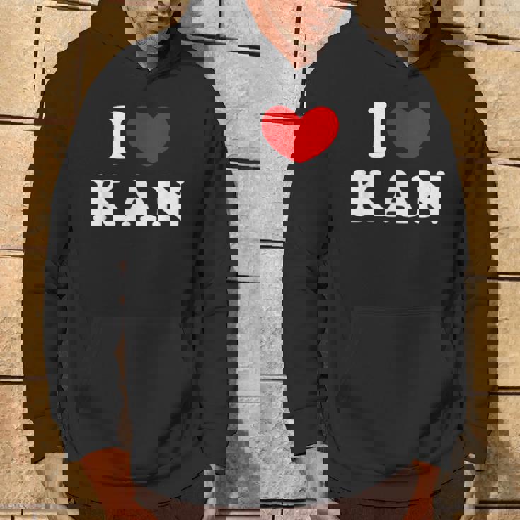 I Love Kan 私は愛する Kan パーカー ライフスタイル