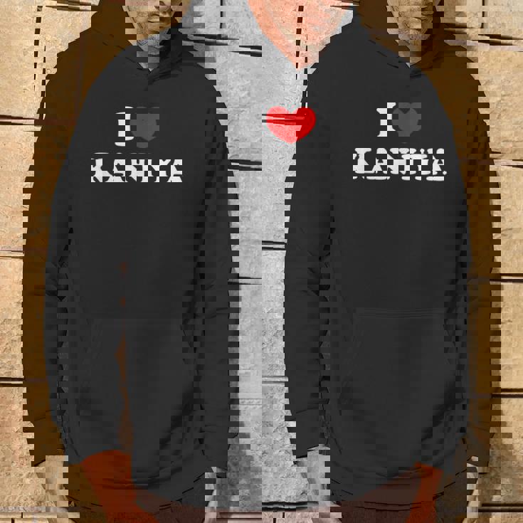 I Love Kaniya 私は愛する Kaniya パーカー ライフスタイル