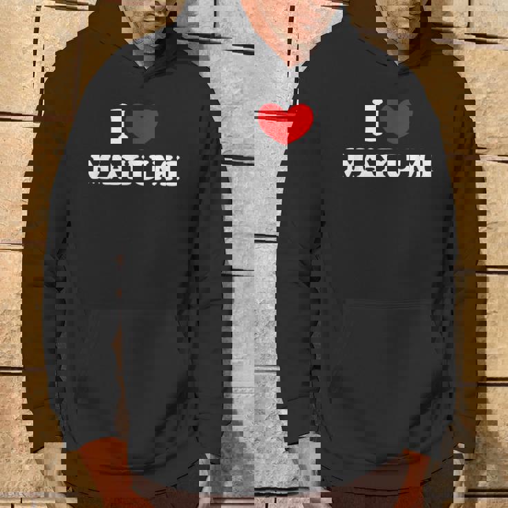 I Love Mayumi 私は愛する Mayumi パーカー ライフスタイル