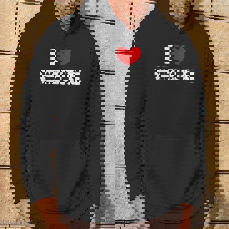 I Love Mizuki 私は愛する Mizuki パーカー ライフスタイル