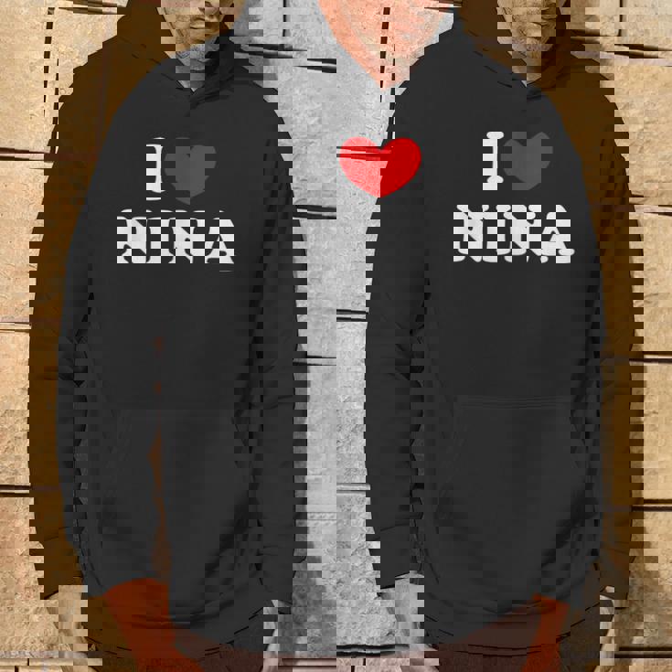 I Love Nina 私は愛する Nina パーカー ライフスタイル