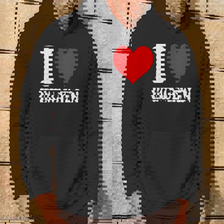 I Love Reggaeton Music パーカー ライフスタイル