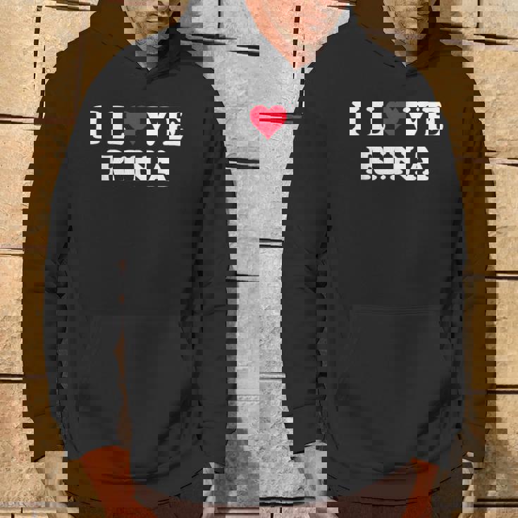 I Love Rina マッチング ガールフレンド&ボーイフレンド リナの名前 パーカー ライフスタイル