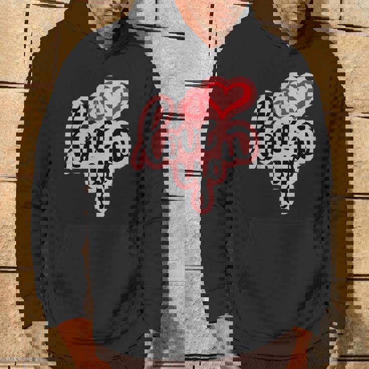 Love You Heart バレンタインデー 好きな人 パートナー 愛 パーカー ライフスタイル