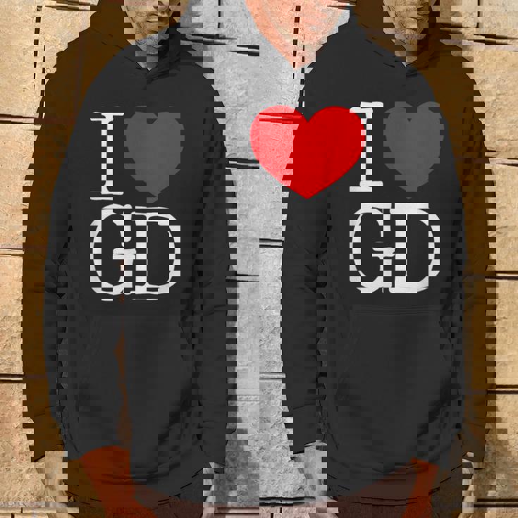 I Love ハート Gd パーカー ライフスタイル