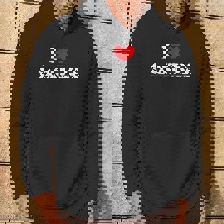 I Loveakura 私は愛するakura パーカー ライフスタイル