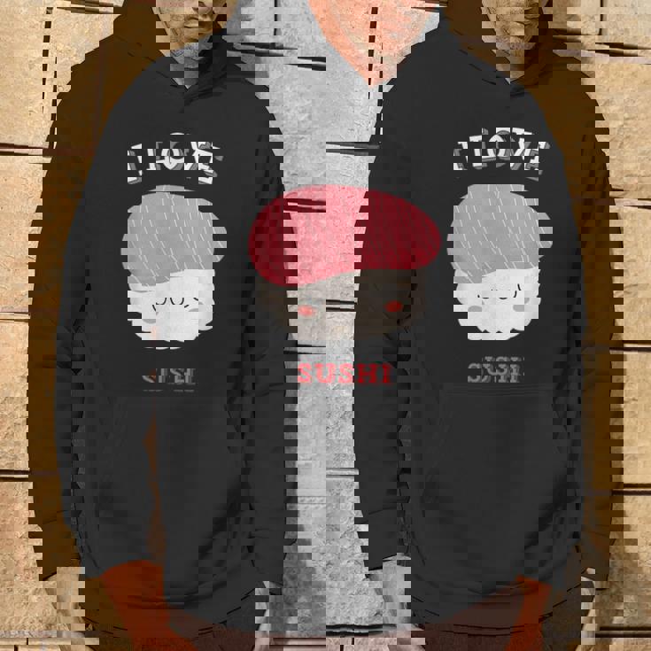 I Loveushi I Loveushi Japan Food 巻にぎり魚 パーカー ライフスタイル