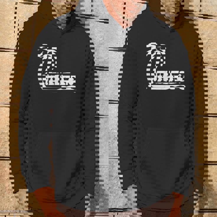 Mahalo サンクス ハワイ ヤシの木 ビーチ ホリデーギフト サンサーフ パーカー ライフスタイル