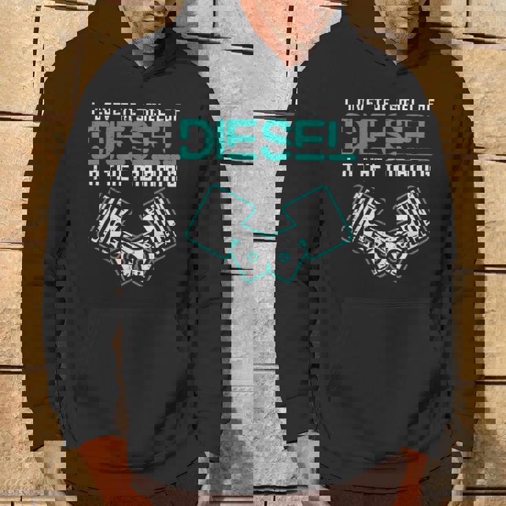 Mechanic Lovemell Of Diesel In Morning Car Auto メンズ パーカー ライフスタイル