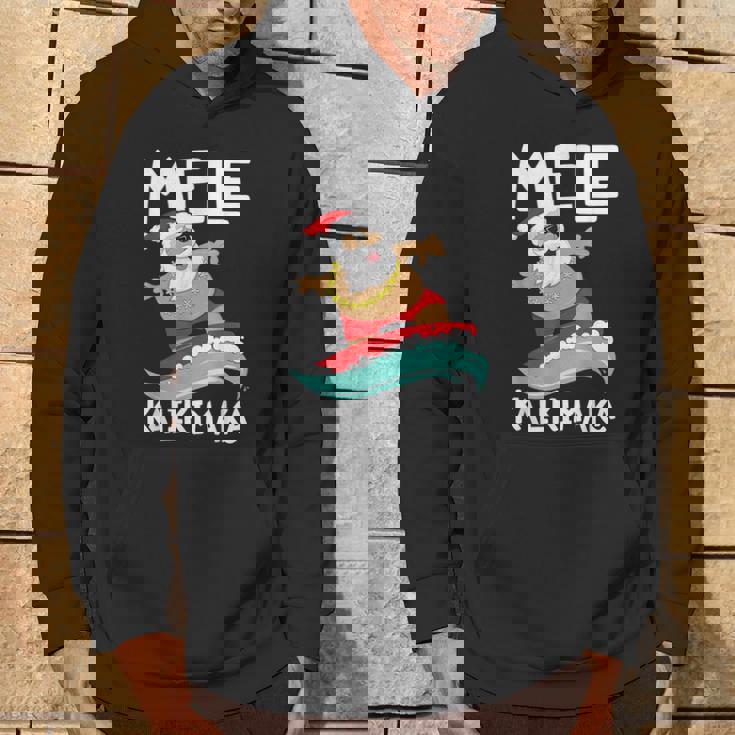 Mele Kalikimaka ハワイアン クリスマス ハワイ サーフィン サンタ パーカー ライフスタイル