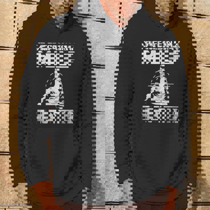 Milf Hunter シングルホットダディ アダルトジョーク パーカー ライフスタイル