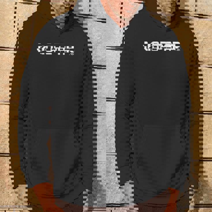 Moparintage 1937-1947 ロゴ 前面背面プリント パーカー ライフスタイル