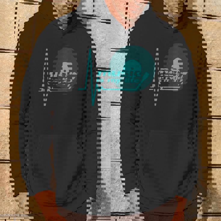 Music Is My Life Quote テクノハウス ダブ ステップ トランスハウス パーカー ライフスタイル