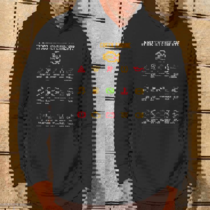 My Body's Check エンジンライト パーカー ライフスタイル