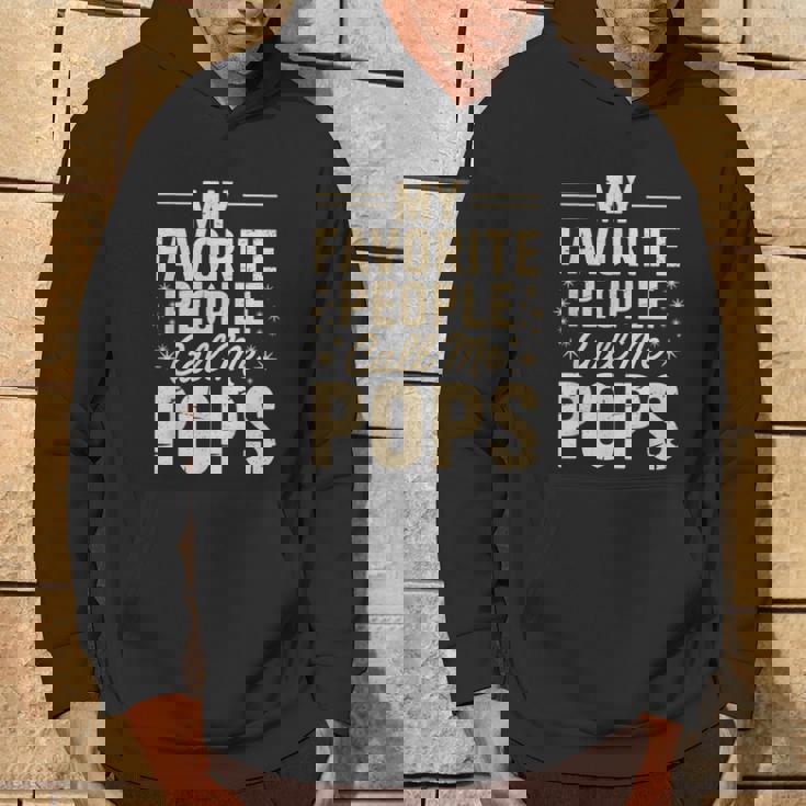 My Favorite People Call Me Pops Fathers Day パーカー ライフスタイル