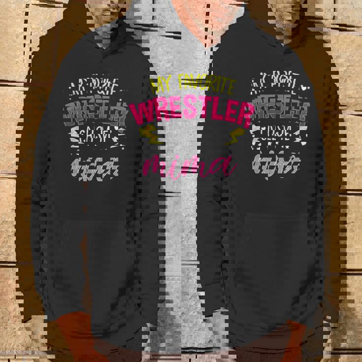 My Favorite Wrestler Calls Me Mima マッチングファミリーパーティー パーカー ライフスタイル