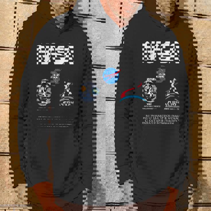 Nasa アポロ アルテミス ミッション ワーム バッジ ロゴ パーカー ライフスタイル